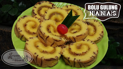 Resep dan Tips Membuat Bolu Gulung Nanas