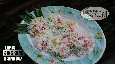 Resep Lapis Singkong Rainbow