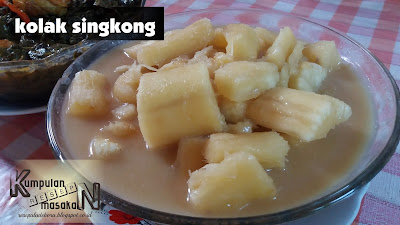 Resep Kolak Singkong