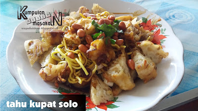 Resep Tahu Kupat Solo